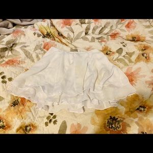 Urban Outfitters Satin Mini Circle Skirt
